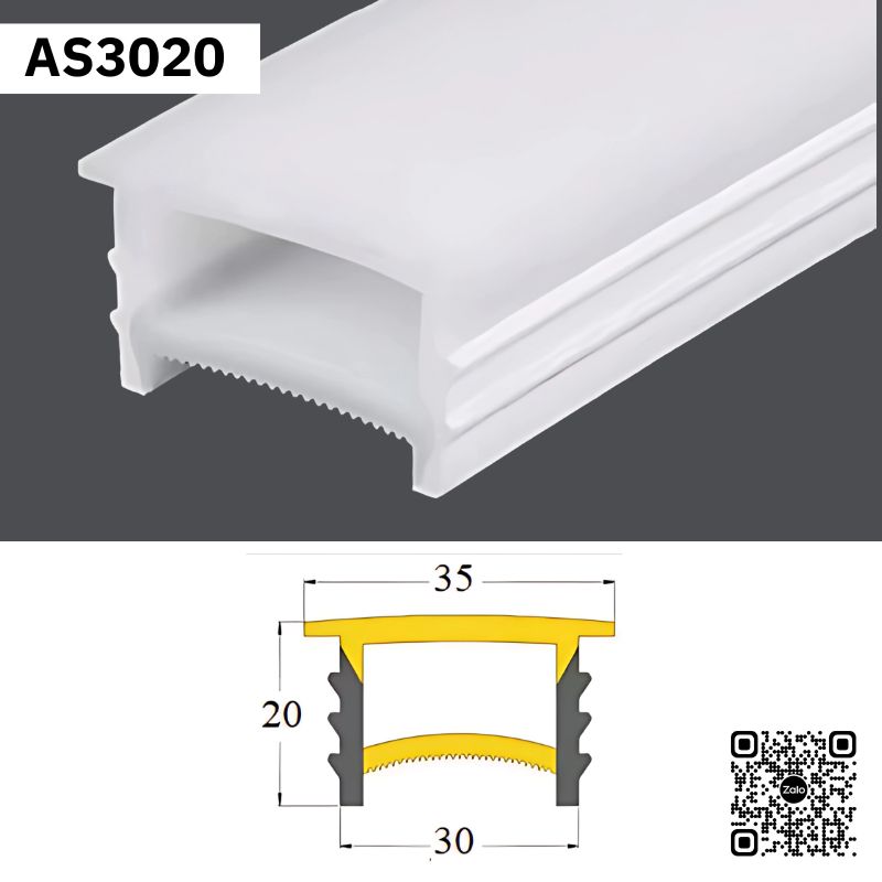 Thanh Silicon Uốn Dẻo Gắn Âm| AS3020